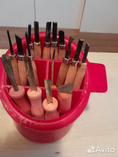 Набор инструментов для резки по дереву СССР