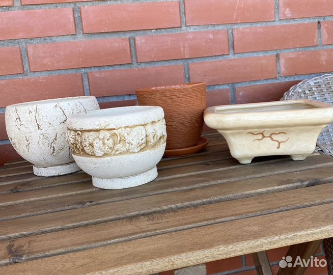 Горшки и кашпо керамические