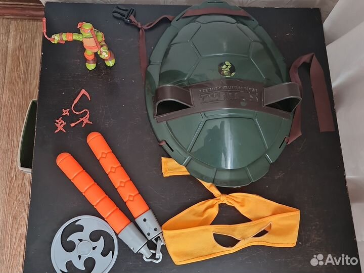 Игрушка фигурка черепашка-ниндзя Микеланджело