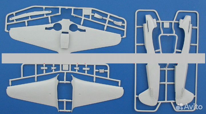 Сборная модель Як-9Т. масштаб 1/48