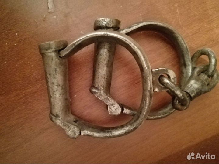 Наручники, антикварные дореволюционные 1915 года