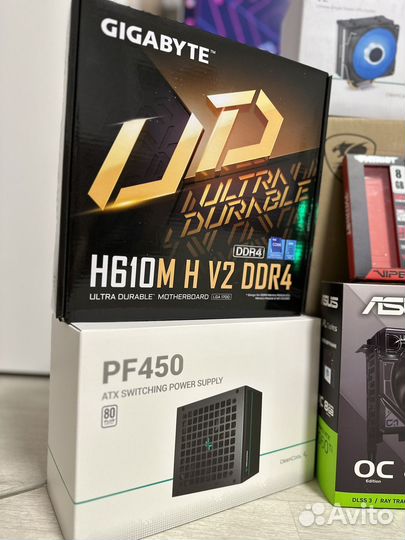 Игровой пк intel core i5 12400 /RTX 4060TI /16 ram