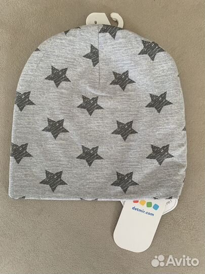 Шапка для мальчика новая 46-48