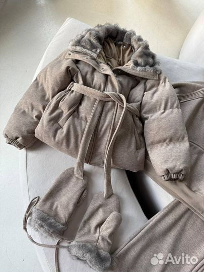 Loro Piana костюм тройка + варежки (хит 2024)