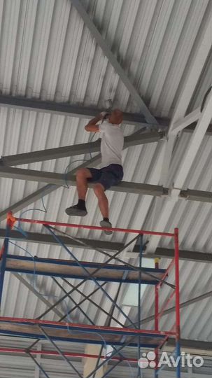 Огнезащита металлоконструкций