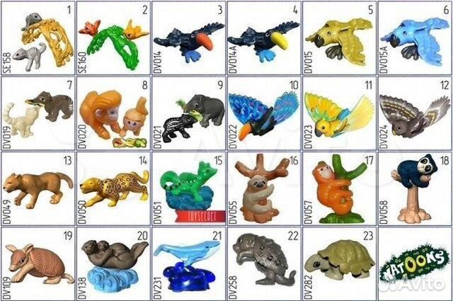 Киндер серия «Natoons 2020»