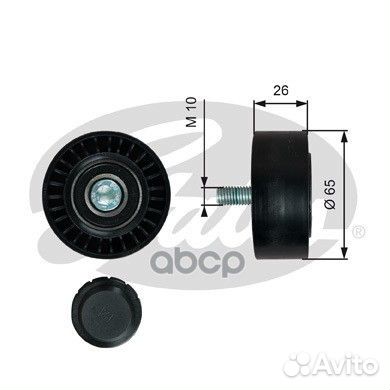 Ролик ремня приводного MB W205 14- (OM651) T367