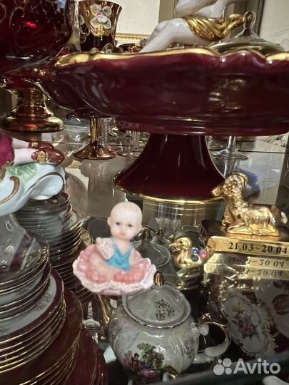 Антикварная кукла фигурка