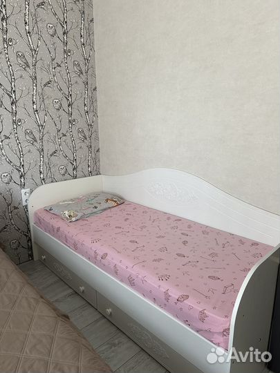 Детская кровать от 3 лет с матрасом бу