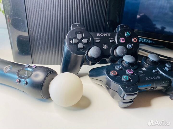 Sony PlayStation 3 Slim Superslim 500gb + 49 игр