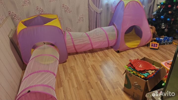 Палатка игровая, лабиринт