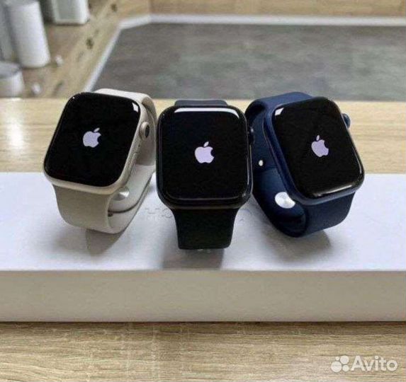 Apple Watch S8 + Яблоко + Ориг Коробка