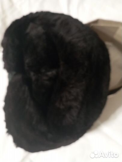 Мужская зимняя шапка из мутона 58 размер