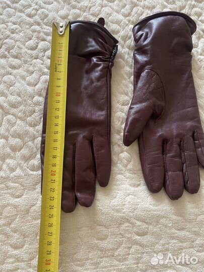 Перчатки кожаные женские 7.5