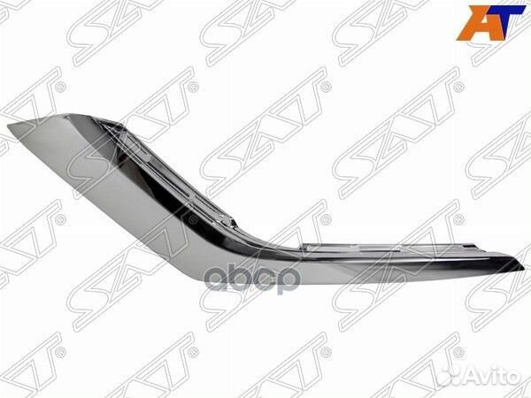 Накладка бампера mitsubishi outlander 15 нижняя Х