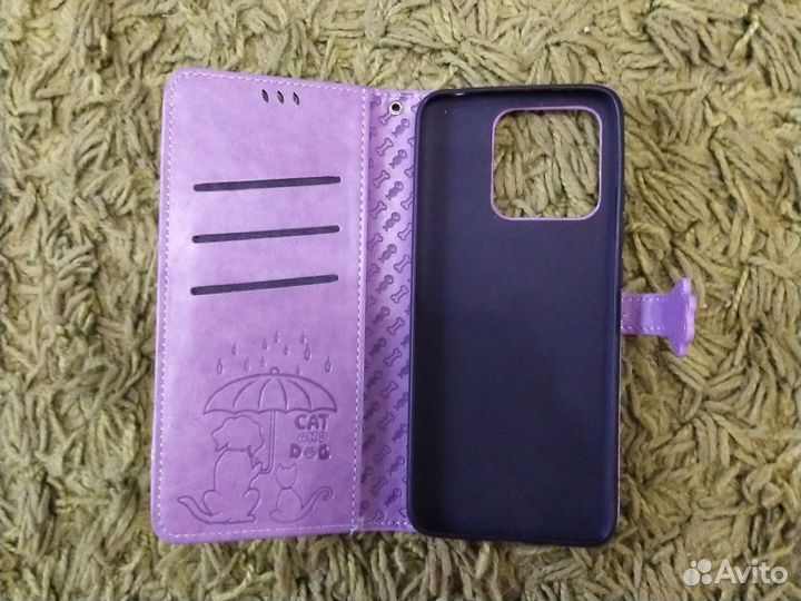 Чехол книжка для смартфона xiaomi redmi 10c