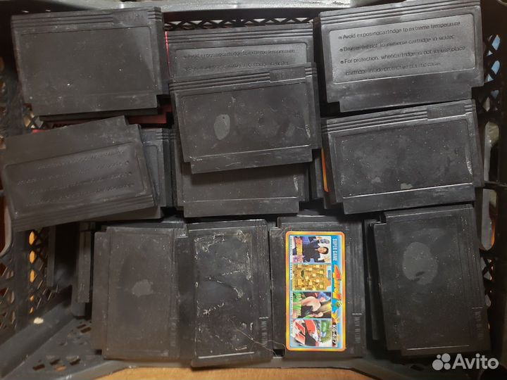 Корпус, BOX Dendy, famicom - картриджи бу