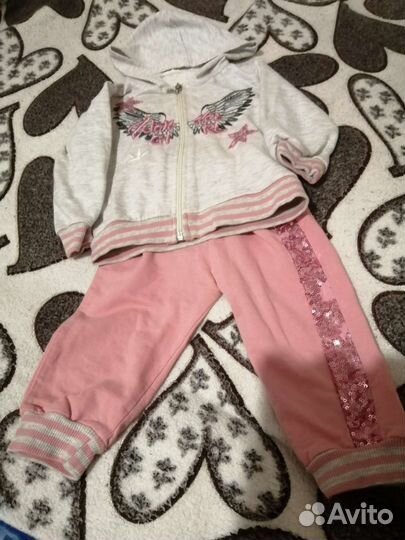 Спортивный костюм для девочки 1 год