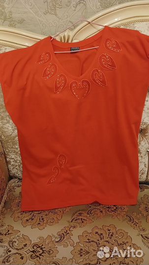 Женские х/б платья/сорочки 52-60р