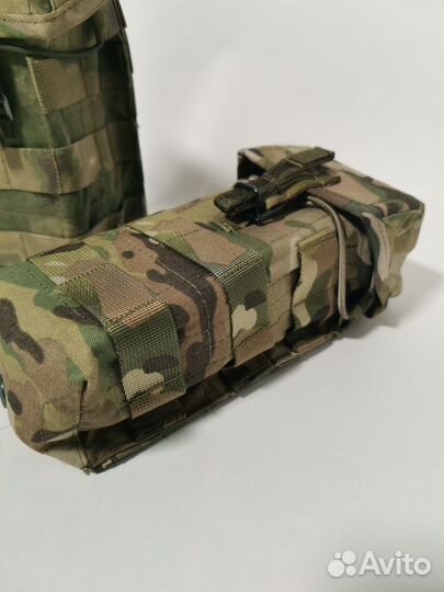 Подсумок ак 2 с бесшумной застёжкой и утяжкой.ссо