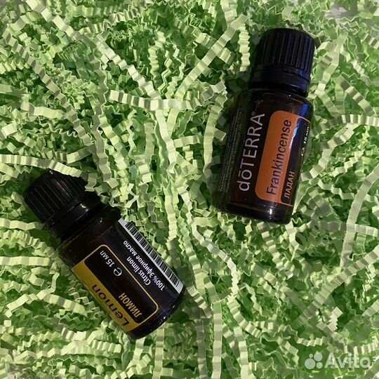Doterra эфирные масла Лимон и Ладан