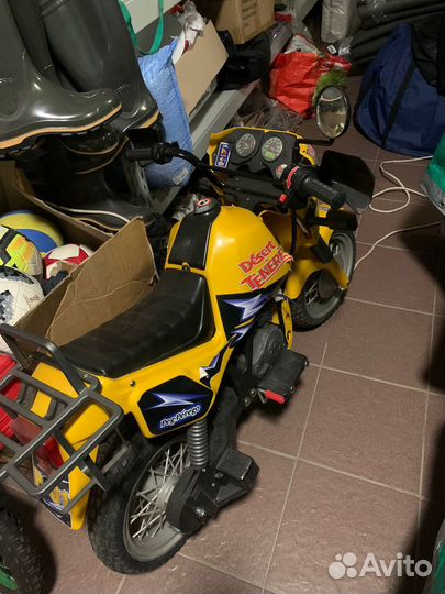 Детский электромотоцикл peg perego