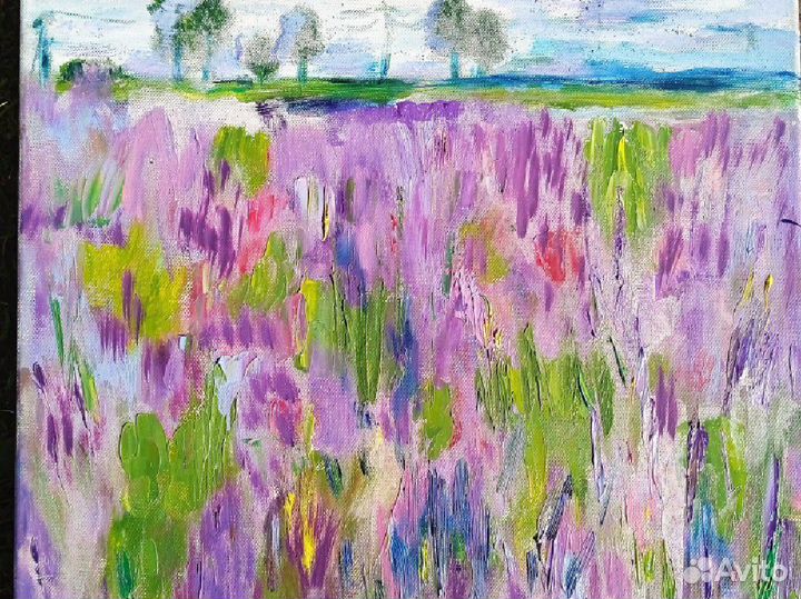 Картина Прованс маслом на холсте