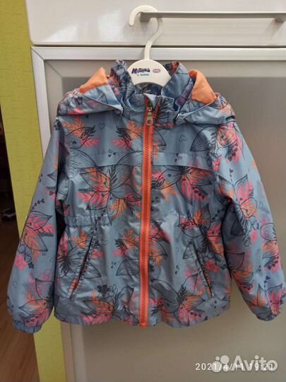 Новая лёгкая куртка и ветровка б/у р.98-104