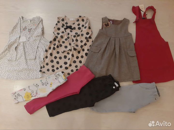 Вещи на девочку от 0-3 лет и 4-8 лет