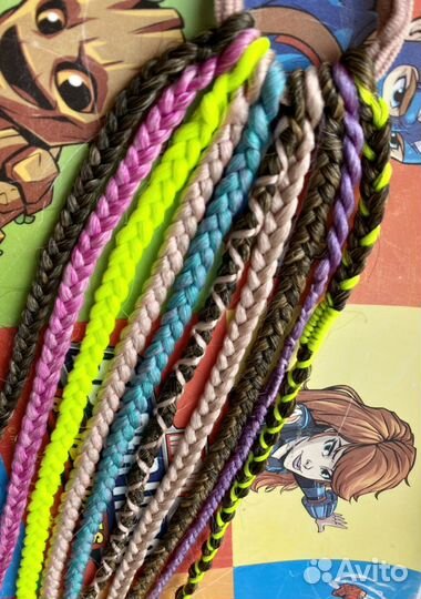 Афрохвост на резинке