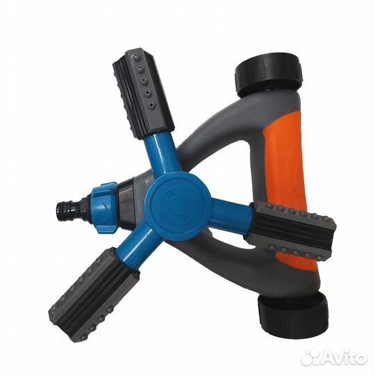 Распылитель на подставке с колесиками, 3 сопла, 2