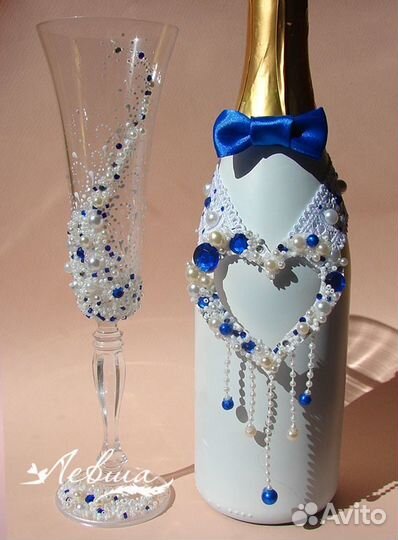 Свадебные фужеры Богемия