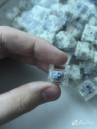 Свитчи гатерон g pro серые 3 пин