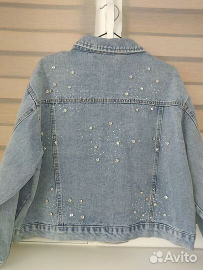 Джинсовая куртка женская