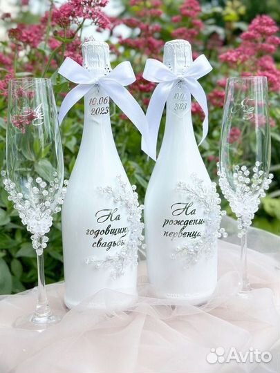 Свадебные аксессуары на стол