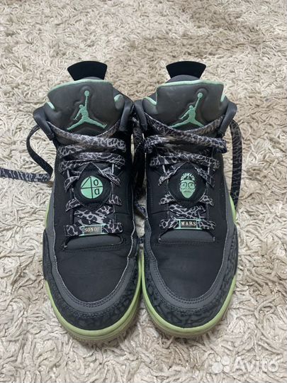 Кеды Nike Air Jordan Son Of Mars Green glow