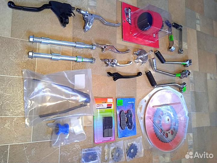 Запчасти на питбайк