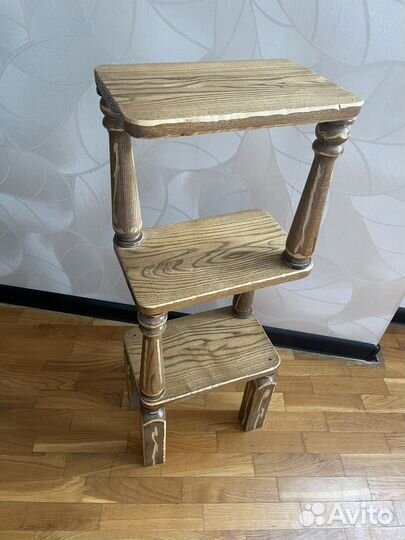 Этажерка дуб ручная работа