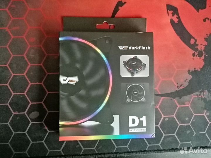 Вентилятор для компьютера с RGB