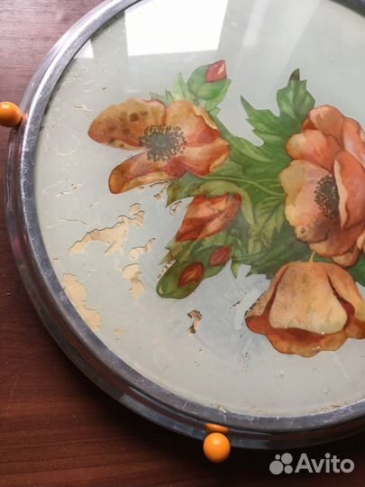 Поднос для торта, вазочки для варенья СССР