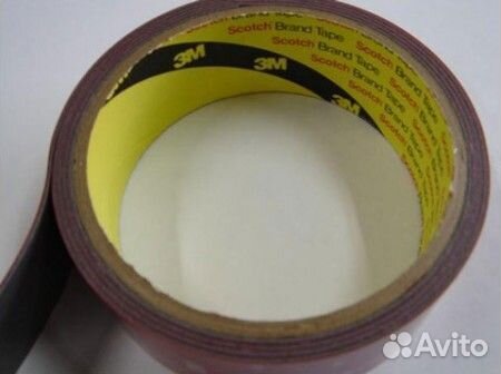 Скотч 3М tape 8мм х 2.5м красная подложка / MTF