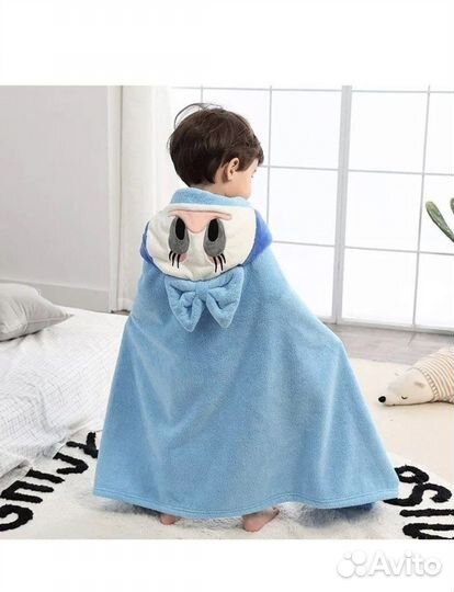 Детское полотенце уголок/ пончо новое