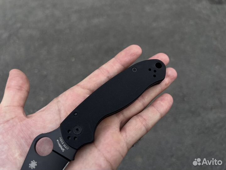 Нож spyderco paramilitary 3 black
