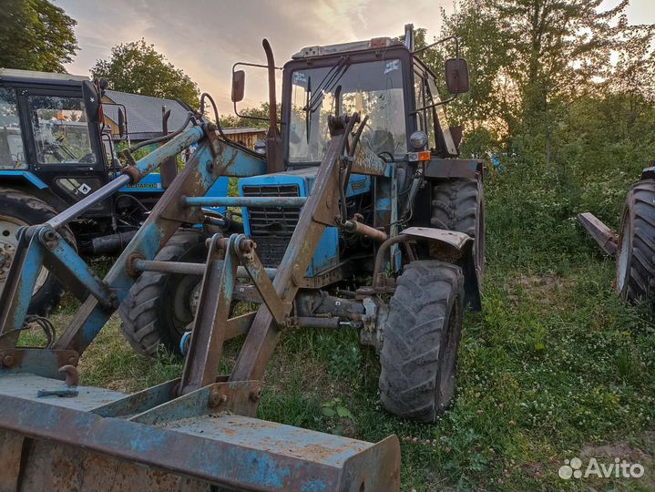 Разбор трактора мтз 82П эксковатор