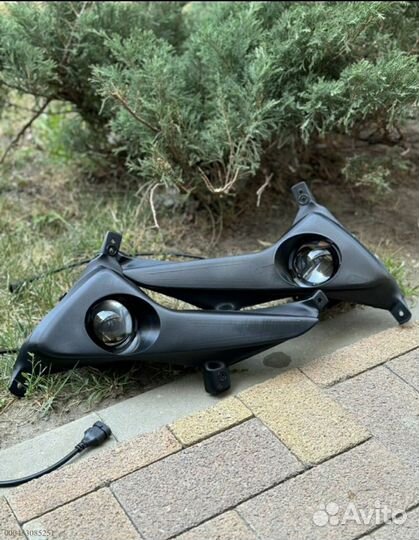 Лазерные туманки Hyundai Solaris 1 рестайлинг