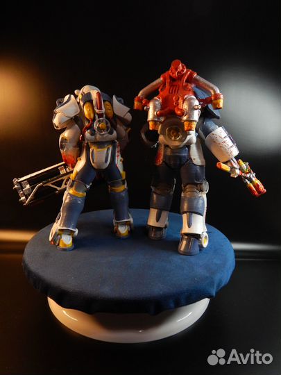 Фигурки fallout силовая броня X-01 T-60 Brothers V