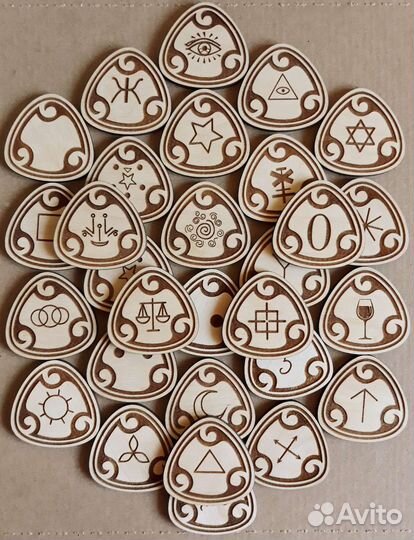 Ведьмины руны 29шт