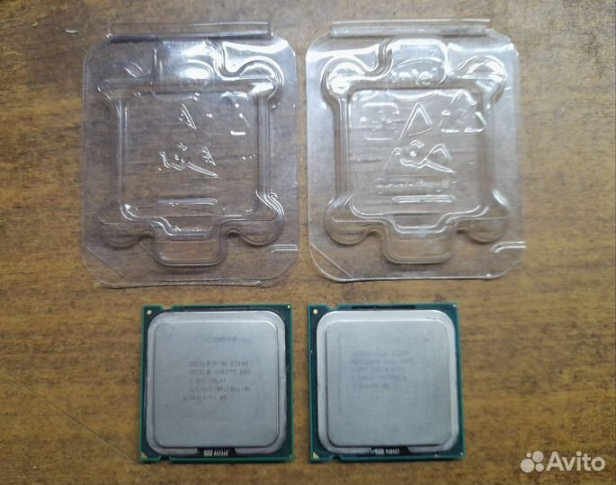 Процессоры Intel e5200 и e7200