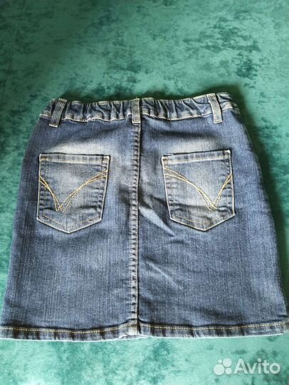 Юбка джинсовая