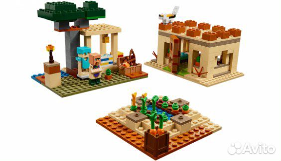 Конструктор Майнкрафт 11477 Патруль разбойников (M